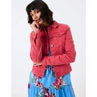 FatFace Denim Jacket Red