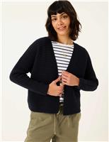 Cotton Rich Textured Cardigan