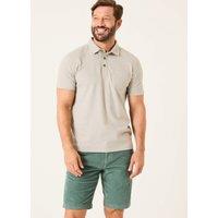 Pure Cotton Pique Polo Shirt