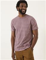 Pure Cotton Striped T-Shirt