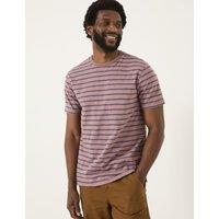 Pure Cotton Striped T-Shirt