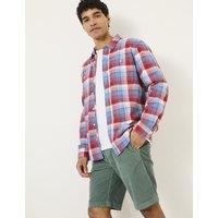 Pure Cotton Check Overshirt