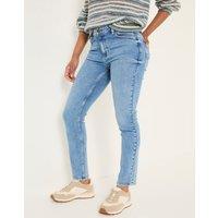 High Waisted Slim Fit Jeans