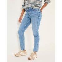 High Waisted Slim Fit Jeans