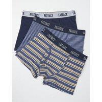 3pk Cotton Rich Striped Boxers