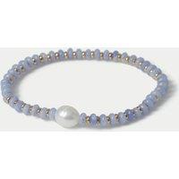 14ct Gold Plated Semi Precious Stretch Wristwear