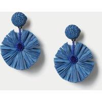 Raffia Flare Earrings