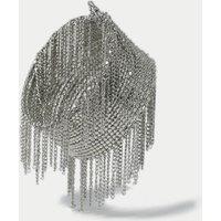 Silver Tone Fringe Cuff