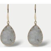 Semi Precious Stone Drop Detail Earrings