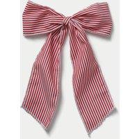 Red Stripe Bow