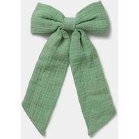 Green Double Cloth Bow