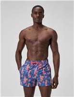 Redondo Edge Volley Floral Swim Shorts
