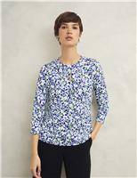 HOBBS Floral Top Ivory Mix