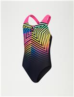 Digital Placement Splashback Star Swimsuit (5-16 Yrs)