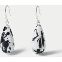 Multi Effect Pebble Ball Drop Earrings