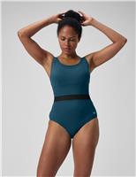 Shaping LuniaGlow Scoop Neck Swimsuit