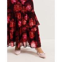Suede Bow Kitten Heel Court Shoes