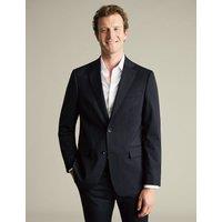 Slim Fit Wool Rich Pinstripe Suit Jacket