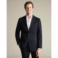Slim Fit Wool Rich Pinstripe Suit Jacket