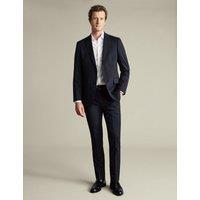 Slim Fit Wool Rich Pinstripe Suit Trousers