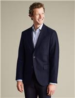 Charles Tyrwhitt Slim Fit Wool Rich Stretch Suit Jacket Navy