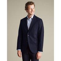 Charles Tyrwhitt Slim Fit Wool Rich Stretch Suit Jacket Navy