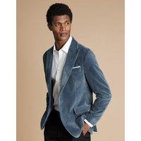 Slim Fit Italian Velvet Suit Jacket