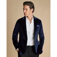 Slim Fit Italian Velvet Suit Jacket