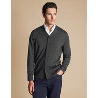 Pure Merino Wool V-Neck Cardigan