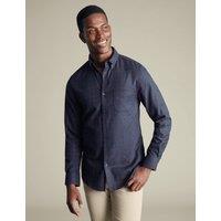 Slim Fit Non Iron Pure Cotton Check Shirt