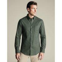 Slim Fit Non Iron Pure Cotton Check Shirt