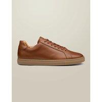 Leather Gum Sole Trainers