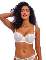 Fascinate Lace Wired Balconette Bra (DD+)