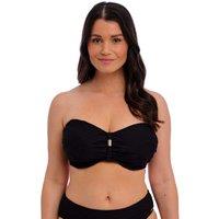 Fantasie Beach Waves Wired Padded Bandeau Bikini Top Black