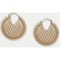 Circular Pattern Detail Earrings