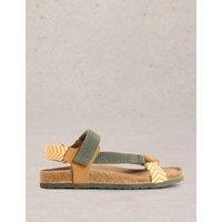 Leather Footbed Sandals