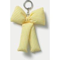Back To School Puffy Bow Keyring