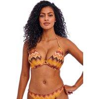 Arizona Wave Striped Wired Bikini Top D-FF