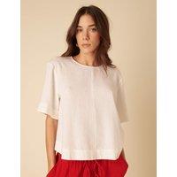 Linen Rich Relaxed Top