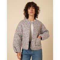 Pure Cotton Reversible Quilted Jacket