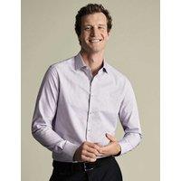Non Iron Slim Fit Pure Cotton Stretch Shirt