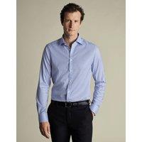 Slim Fit Non Iron Twill Check Shirt