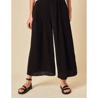 Relaxed Cropped Trousers
