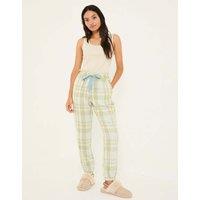 Pure Cotton Checked Pyjama Bottoms