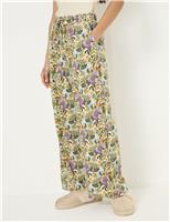 Cotton Rich Print Pyjama Bottoms