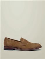 Suede Loafers
