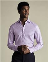 Slim Fit Non Iron Twill Check Shirt