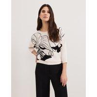 Embellished Knitted Top