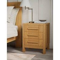 Sonoma 3 Drawer Bedside Table