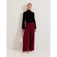 Ribbed Wide Leg Trousers